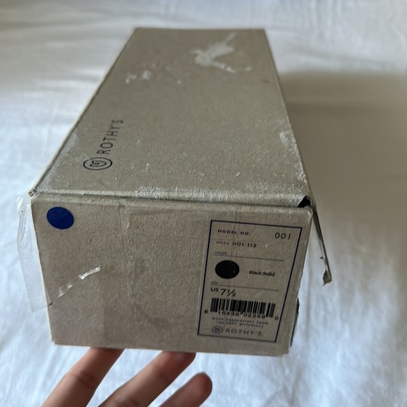 NWT Rothy’s Black Solid Round Toe Flats - Picture 8 of 8